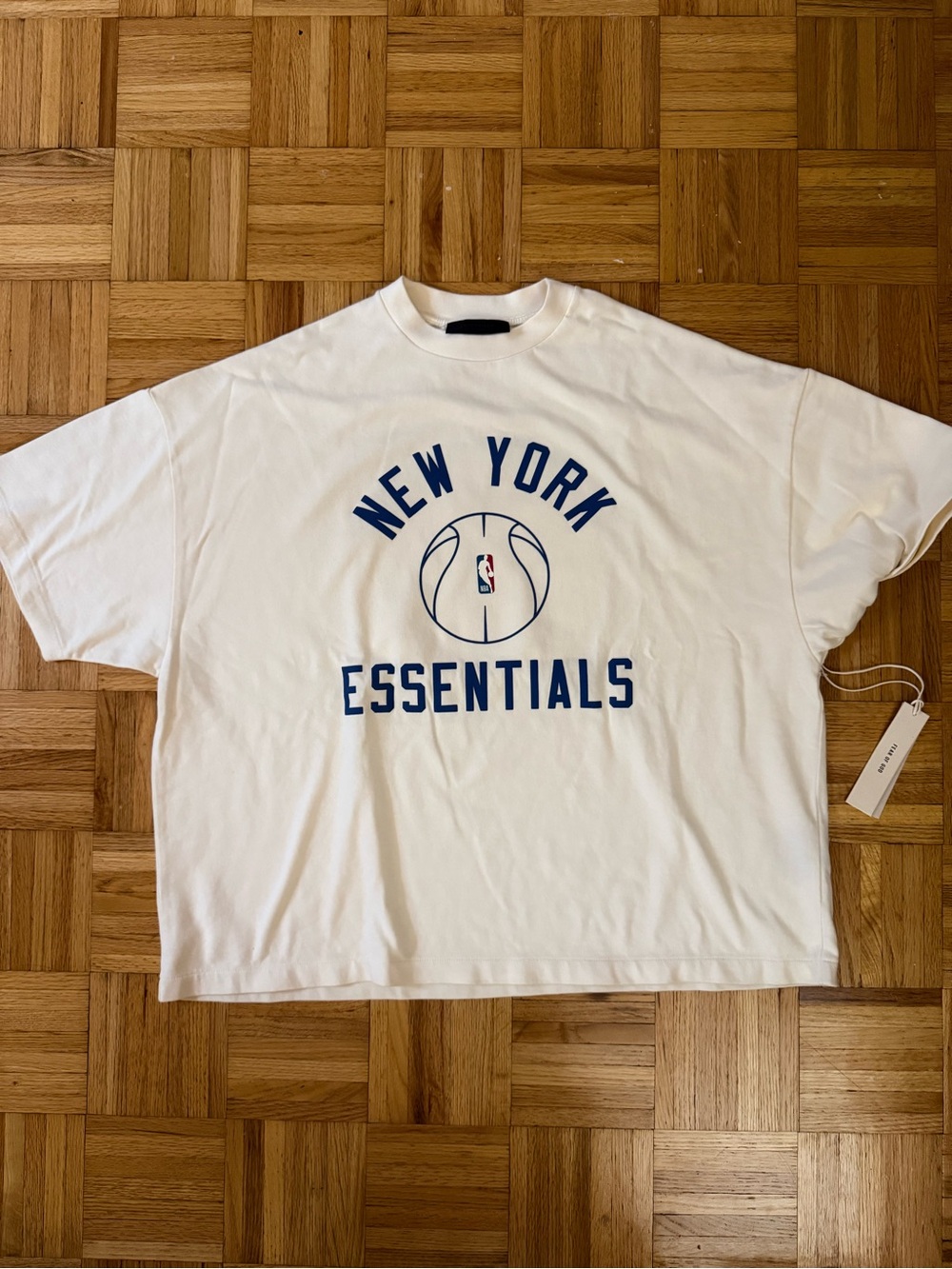 Fear of God Essentials White Short-Sleeve 'New York' Graphic Tee